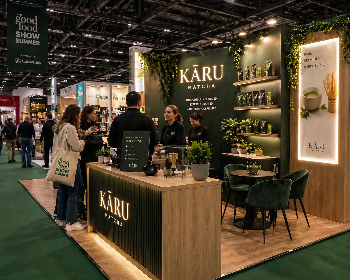 Matcha Bar Hire for activations in Paris