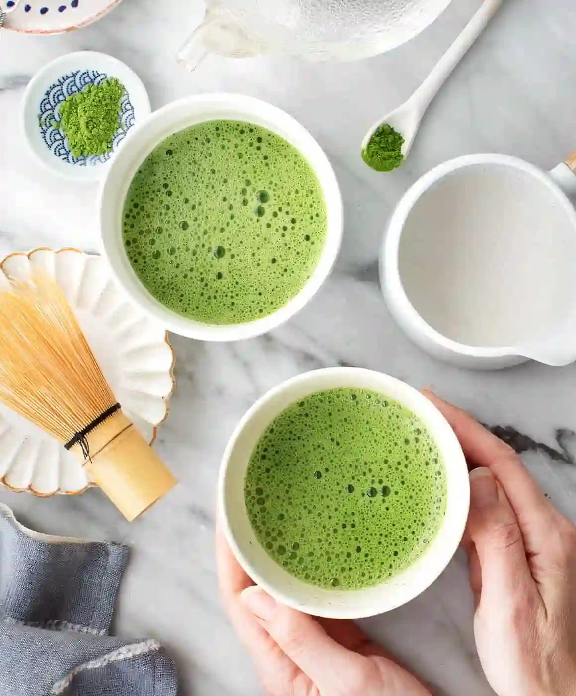 matcha bar attracting footfall at exhibition in London