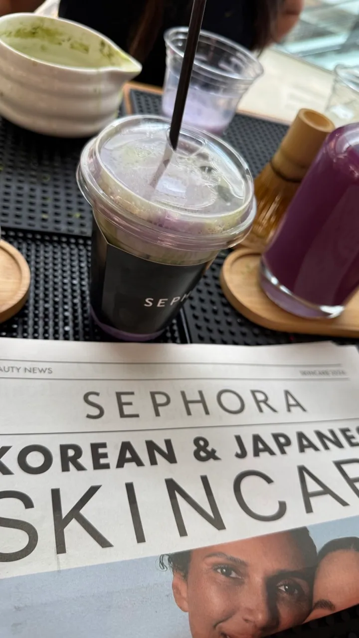 Mobile matcha bar for Sephora campaign