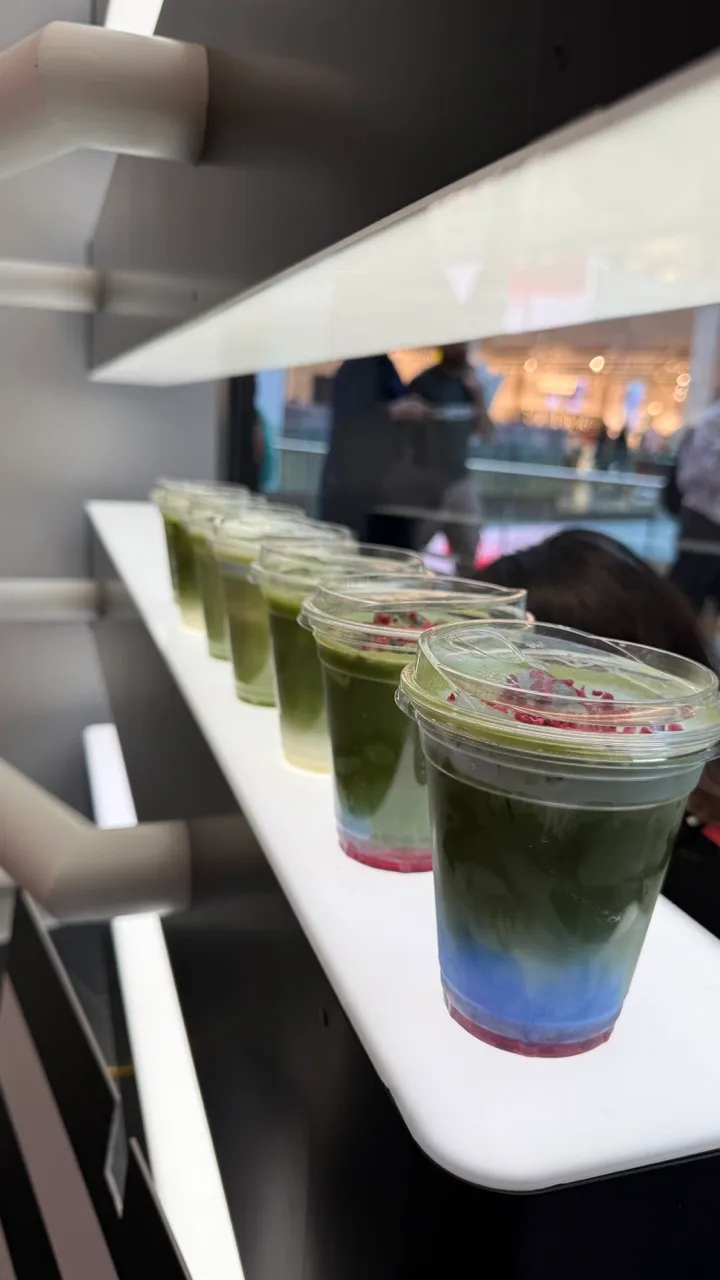 Matcha activation bar for Sephora retail campaign