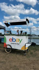 Matcha Cart Branded for corporate events in London