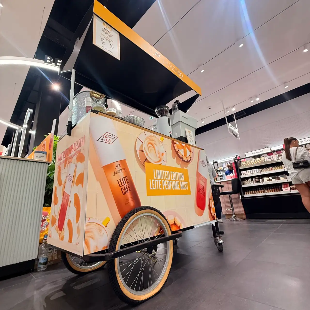 Branded Matcha Cart rental London